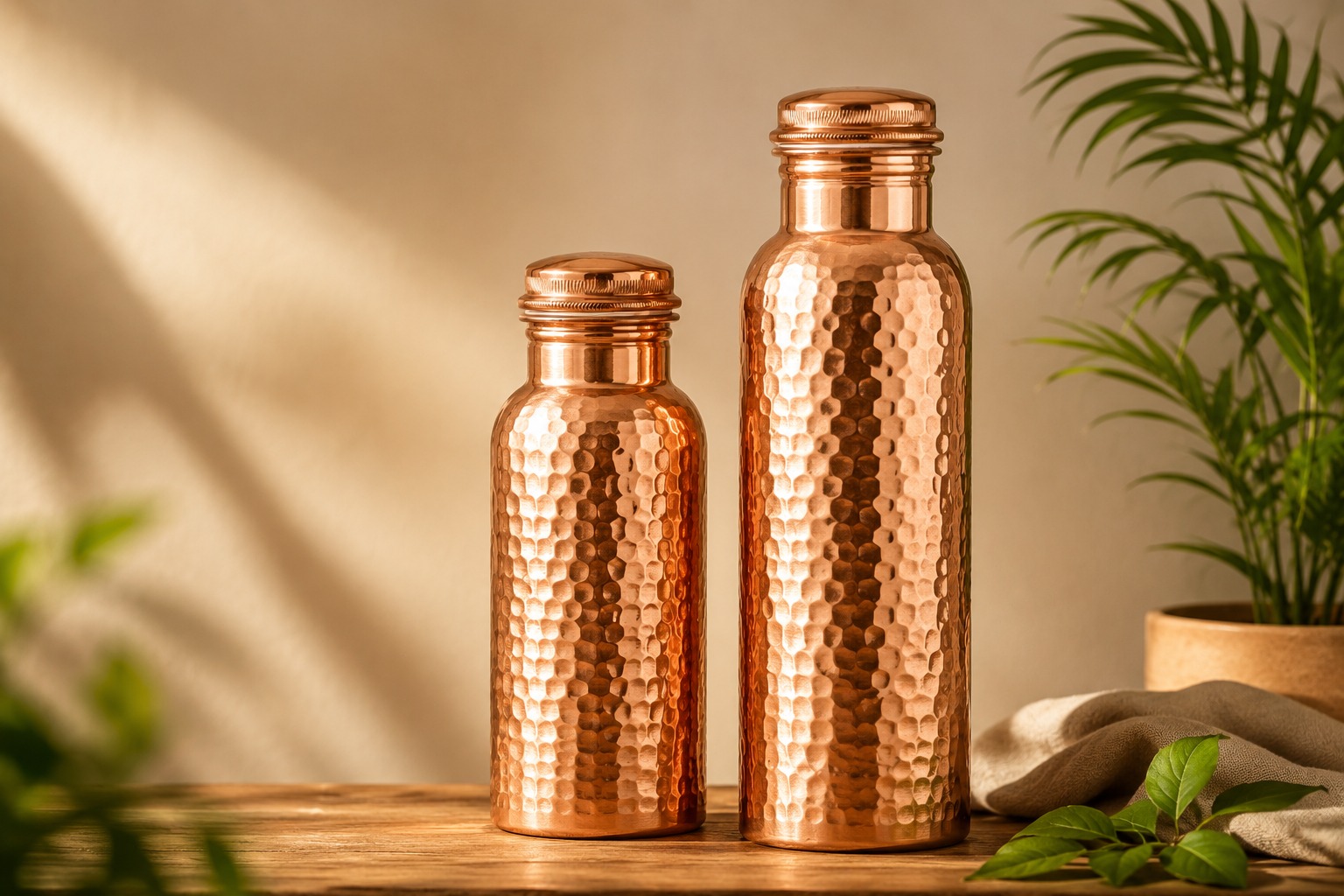 Benefits of Drinking Water from a Copper Bottle Every Day
