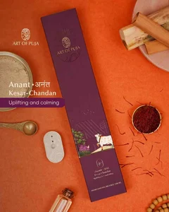 Kesar-Chandan Handcrafted Incense Sticks