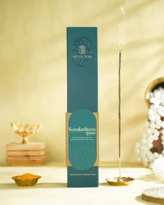 Sundarbans Handcrafted Incense Sticks (Combo Pack of 2) | Siddhi (Kasturi) & Karuna (Rainforest)