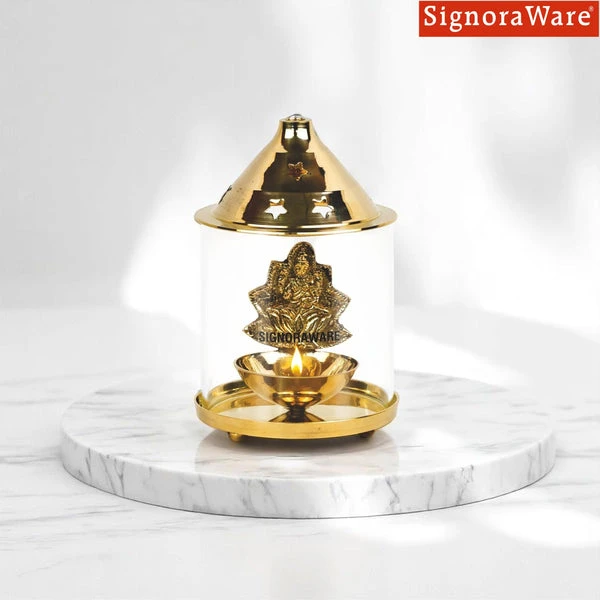 Laxmi Regular Diya Medium | Brass Diya